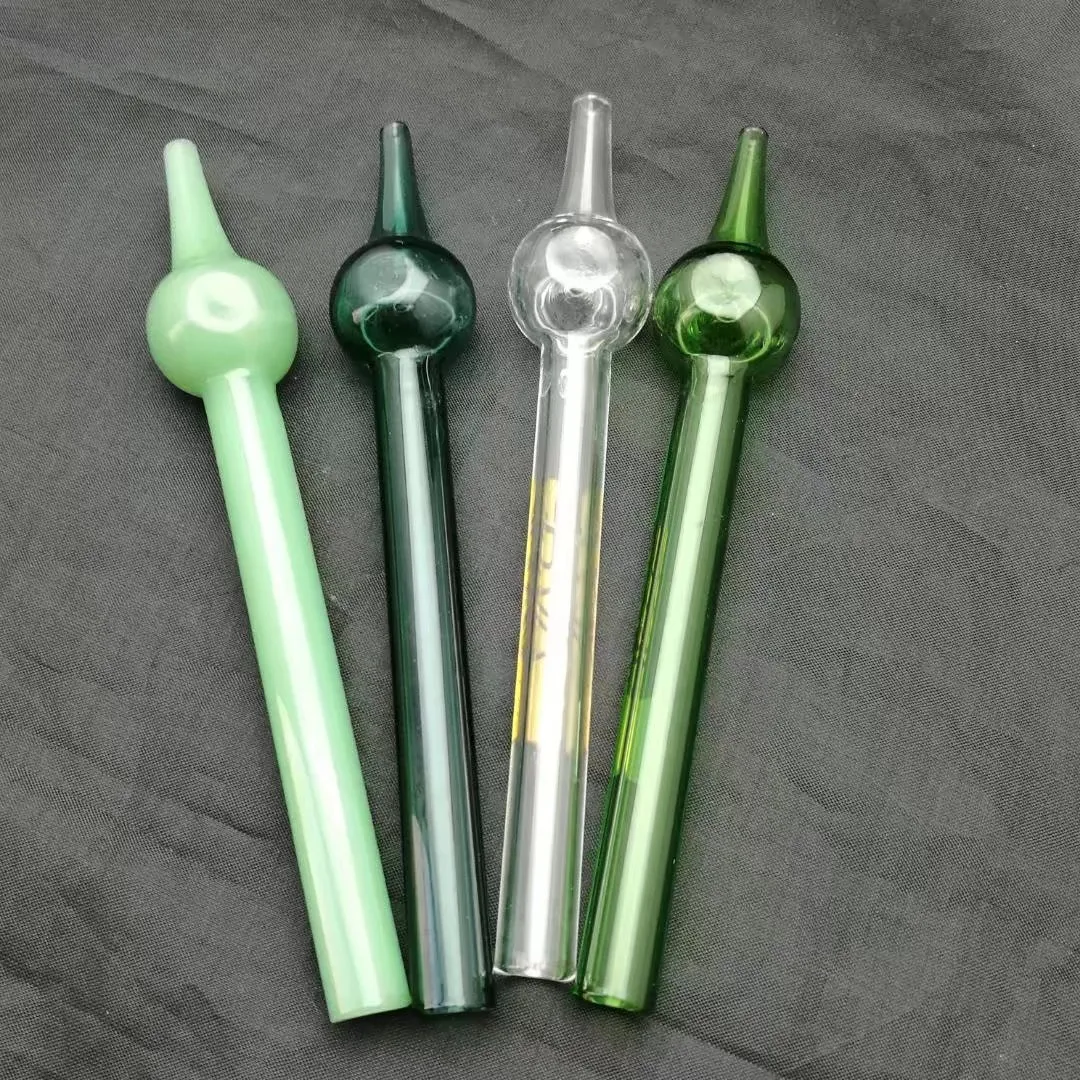 Color pointed glass belt logo , Wholesale Glass bongs Oil Burner Glass Pipes Water Pipes Oil Rigs Smoking