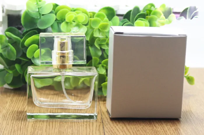 30ML de vidro frascos de perfume de pulverização portáteis Bottls Pulverização transparentes com massa Atomizador Perfume recarregáveis ​​da