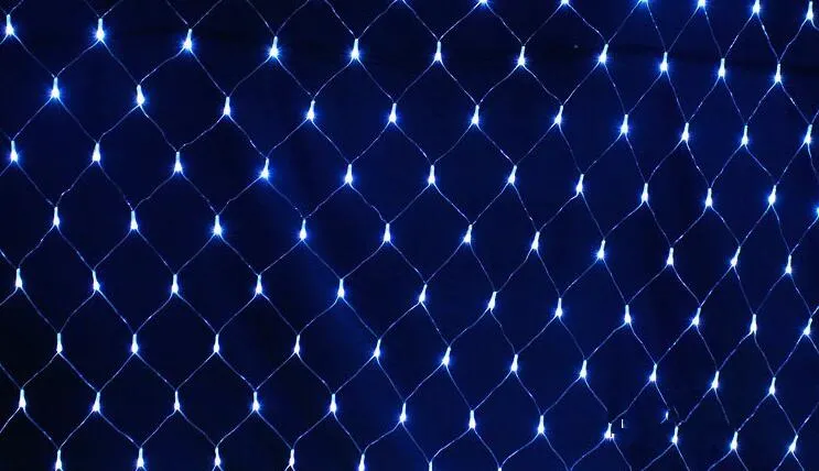 LED NET IŞIK BALIK NET IŞIK Noel Dış Mekan Dış Mekan Su Geçirmez Tatil Işıkları Led Yıldızlı Dize Düğün Noel Dekorasyon Işıkları