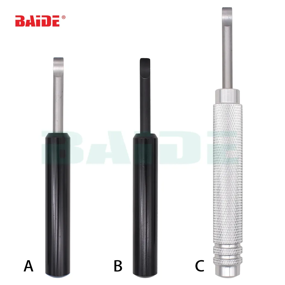 Remover Watch Battery Opener Scraper Tool Pry Knife Metal Handle Clock