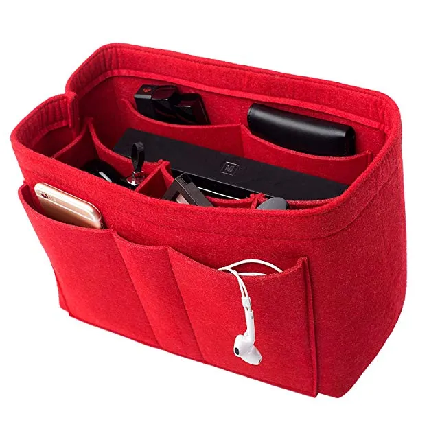 Multi pocket handbag organizer deals
