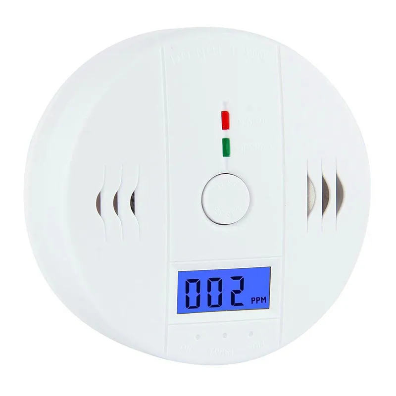 CO-koolstofmonoxide Gas Sensor Monitor Alarm Poisining Detector Tester voor Home Security Surveillance Hight Quality 2019