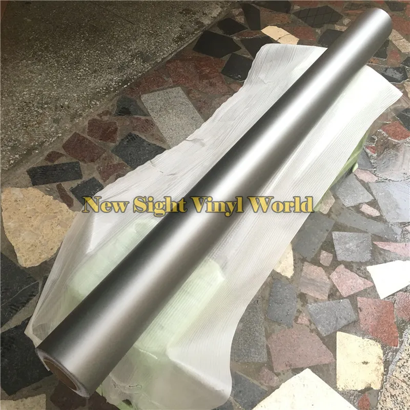 Involucro in vinile opaco grigio canna di fucile Antracite Pellicola a bolle d'aria grigio metallizzato opaco Pellicola veicoli Taglia 1 52 Rotolo da 30 m2904