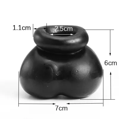 Bull Bag Ball Scrotal Bound Cock Ring Penis Ring Stretcher SnugScrotum Rings Silicone Testicle Bondage Sex Toys F5905538
