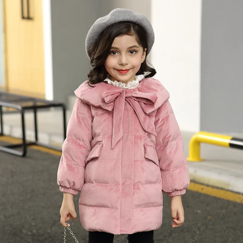 New Baby Girl Winter Clothes Kids Girls Winter Jacket Coats Parkas Children  Down Outwear Coat Fashion Cute Girl Clothing