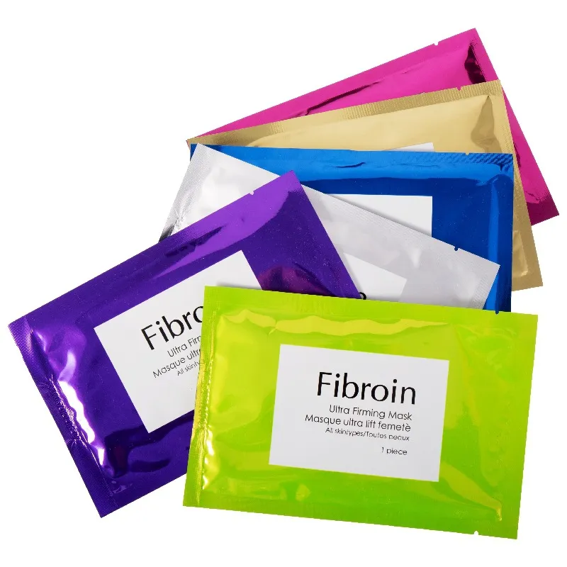 Fibroin Silk Maschera ultra rassodante Acqua Idratante Idratante Controllo dell'olio Maschera facciale al collagene Maschere facciali cosmetiche biologiche