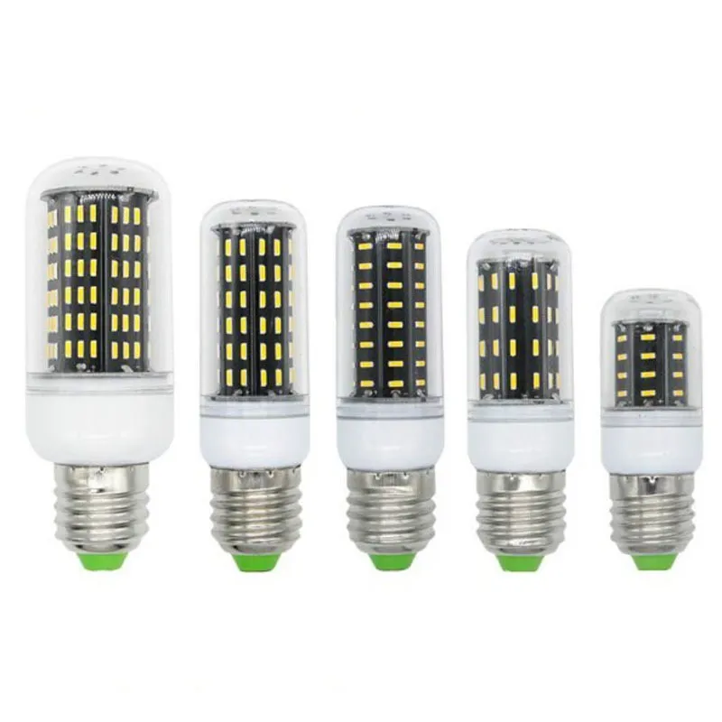 Ampoule LED SMD 4014 E27 E14 12W 18W 25W 30W 35W, ampoule maïs, lampe AC 85-265V, Spot 360 degrés