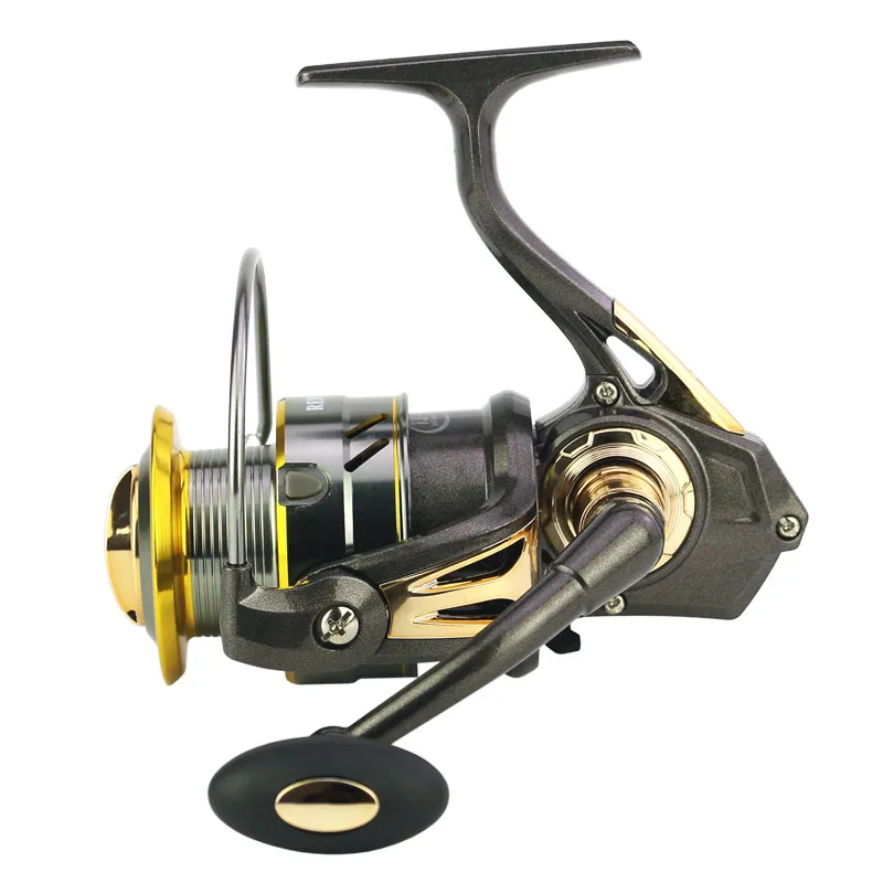 High Speed Ratio 6.3:1 Fishing Reels Light Hollowed Gear Spinning Reel  Water Drop Line Proof Wire Cup Metal Rocker Arm From Evenmove, $21.06