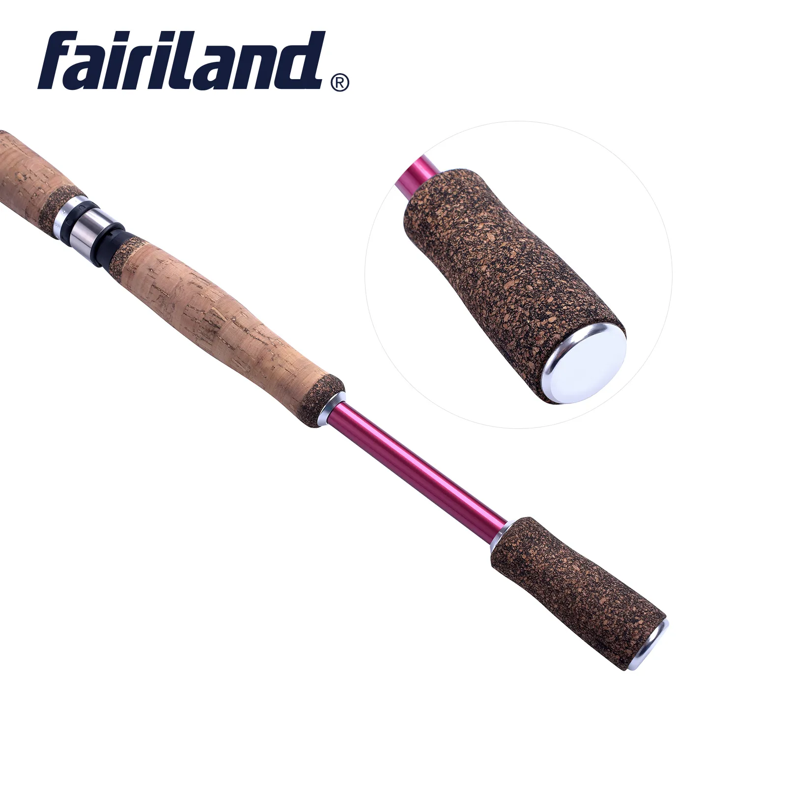Fairiland Carbon Fiber Spinning Fishing Rod Lure Fishing Pole 6039