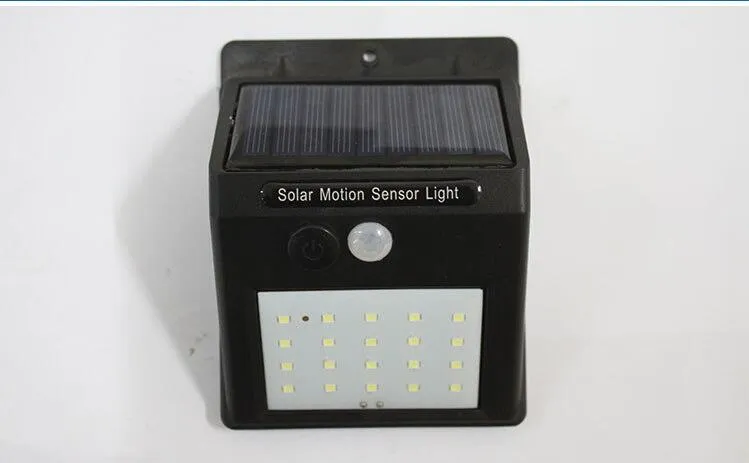 Outdoor Light Solar Power Spot Light Motion Sensor Outdoor Garden Wall Light Lampa Security Rauttor