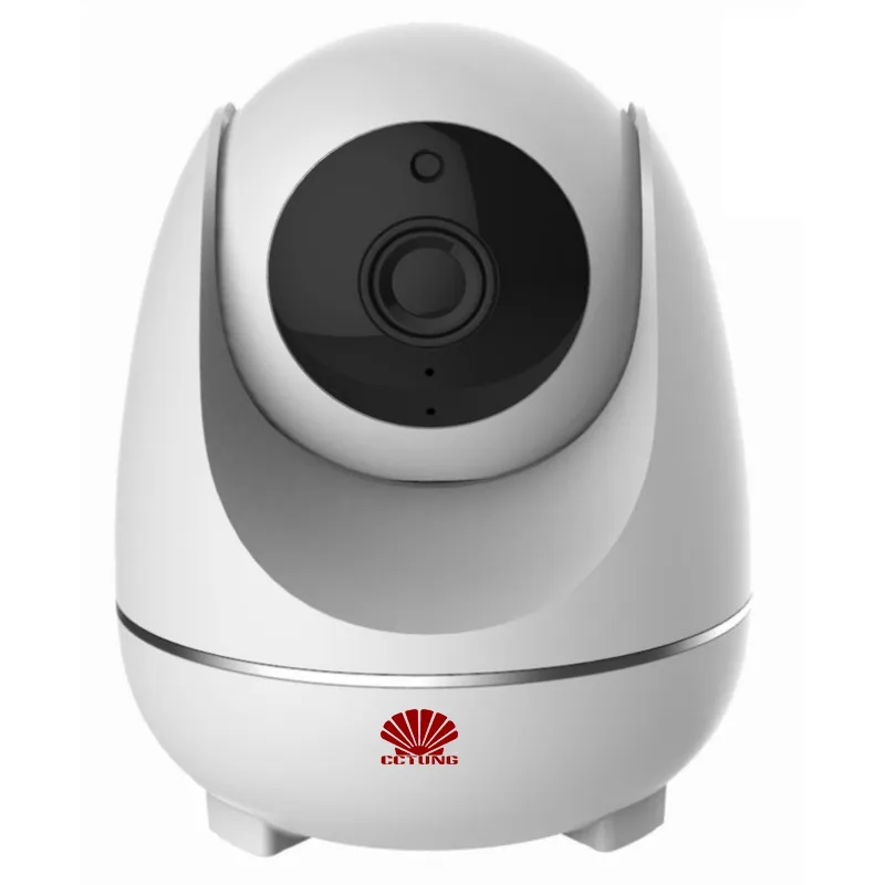 Telecamera IP Smart WIFI PTZ HD con crociera intelligente per il monitoraggio a 360 gradi Modalità di tracciamento automatico per la spinta di avviso di oggetti in movimento