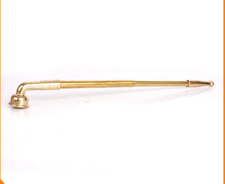 Telescopic Metal Tobacco Pipe Vintage Style Long... From Yjh2011, $2.74