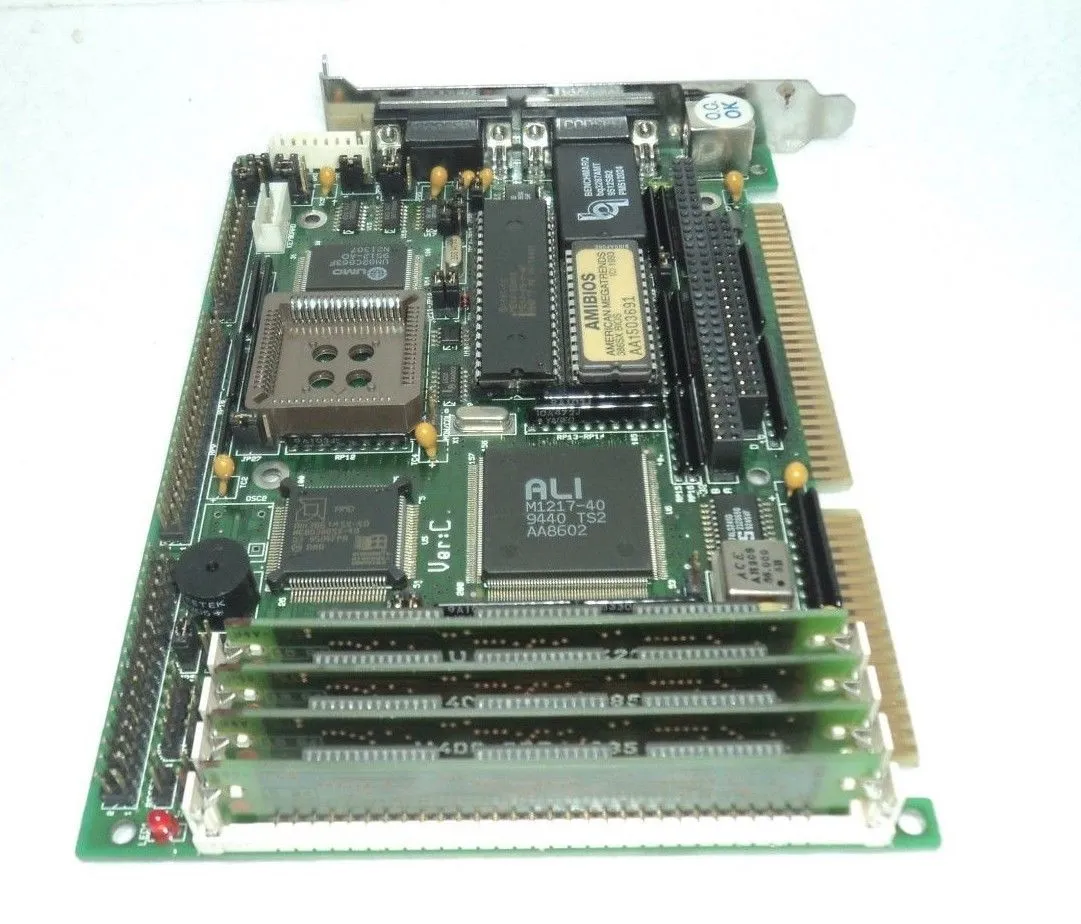 Carte mère ASC386SX longue carte CPU carte mère industrielle carte IPC 100% testé qualité parfaite
