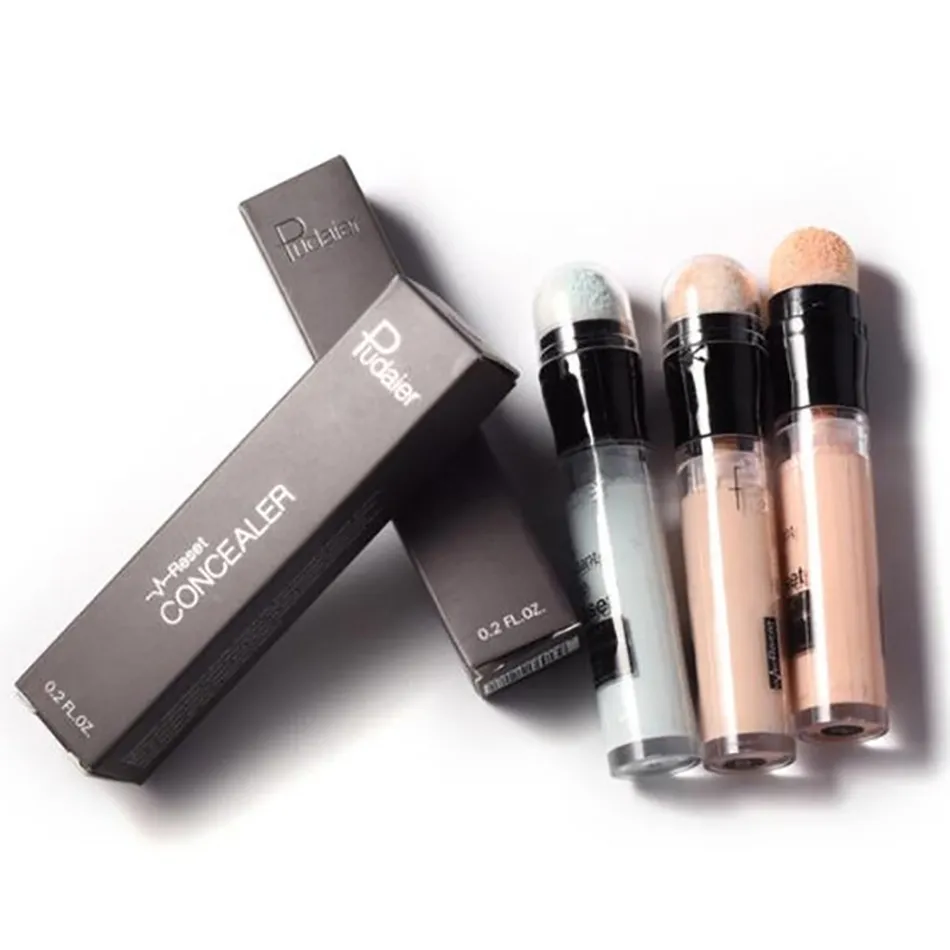Pudaier Face Concealer Liquid Pencil Eye Makeup Corrector Cream Eraser