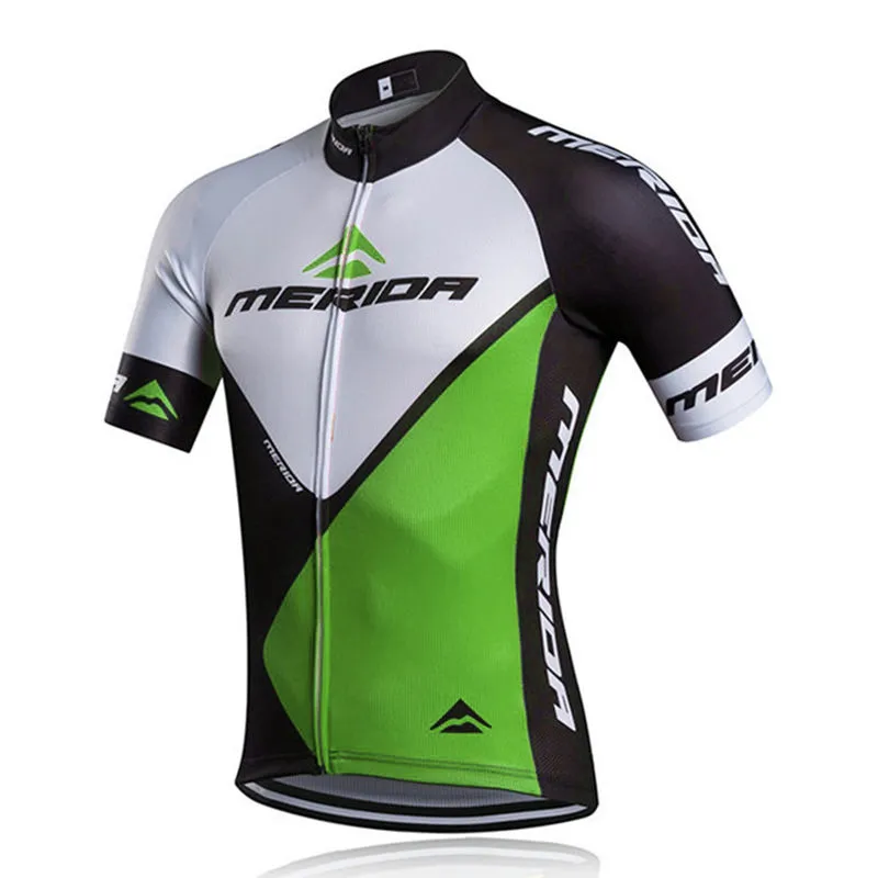 Mérida equipe ciclismo manga curta camisa dos homens verão secagem rápida roupas de ciclismo alta qualidade ropa ciclismo mtb bicicleta camisa corrida topos u60105