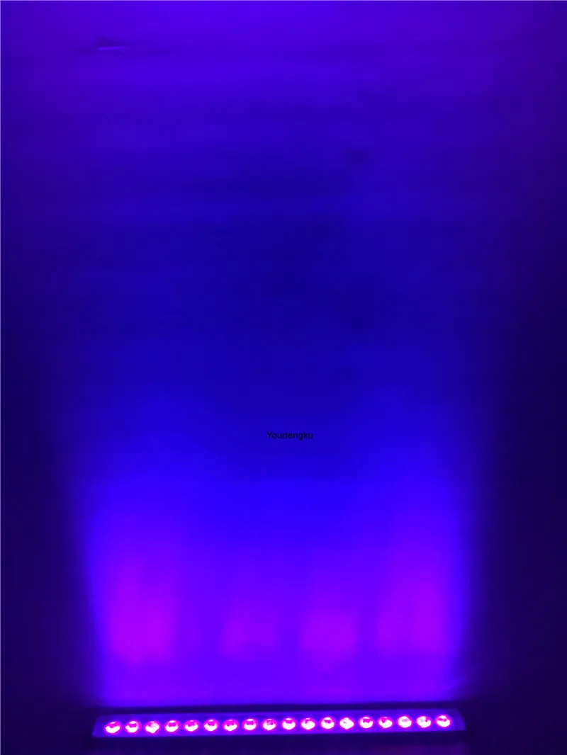 광 rgbwa 자외선 바 주도 세탁기 RGBWA UV 화소 주도 바 라이트 실외 LED 벽 IN1 18x18w 6