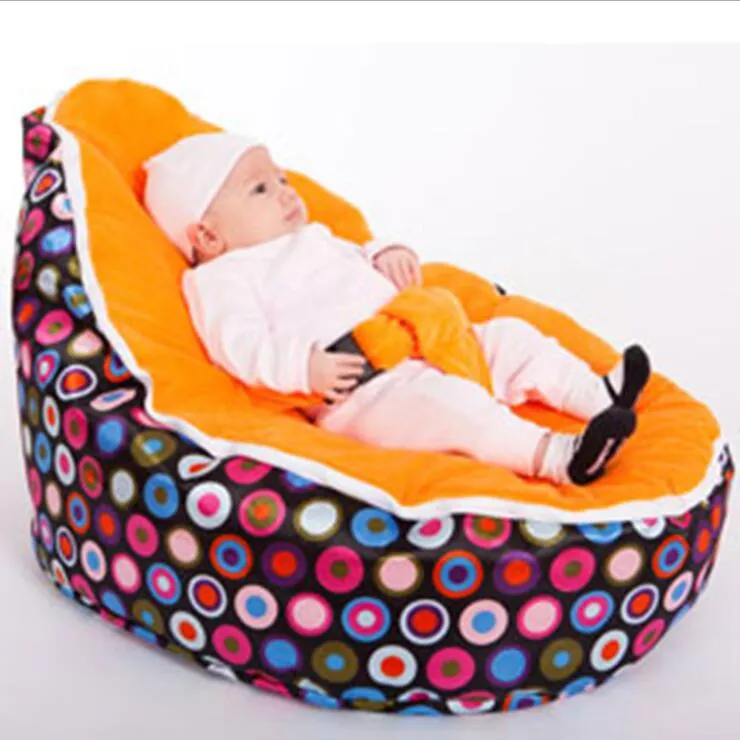 New Fashion Baby Bean Bag Chair Baby Sleeping Bed With Harness Portable  Multicolor Kids Sofa Filler Do Not Included From Wenjingcomeon, $24.99