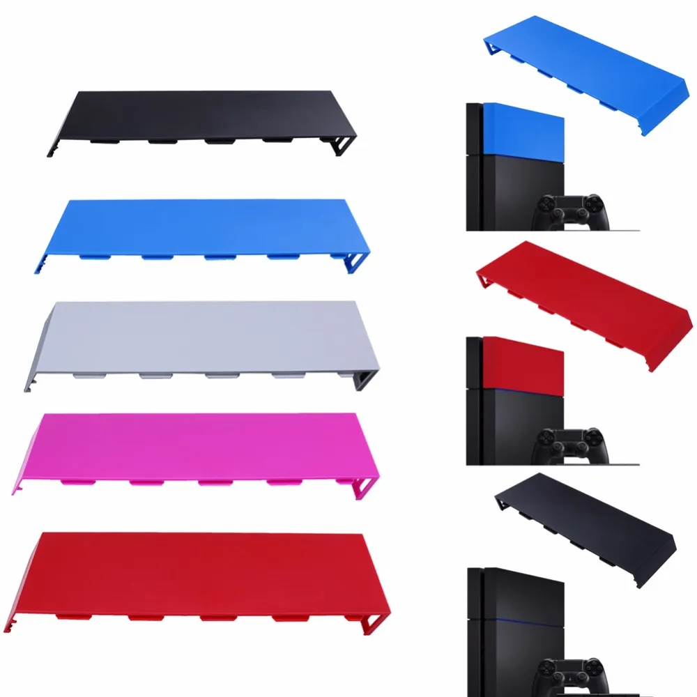 Colore HDD Bay Cover Hard Disc Drive Cover Case PS 4 frontalino Sony Playstation 4 PS4 CUH-1200 Host Console Matt