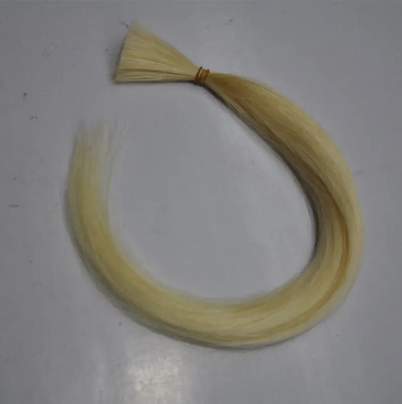 Elibess Brand 100% Brazilian Human Hair Bulk Blond Color 613 100gr roll & 300g Braiding Bulk Straight Hair no Weft 10-24inch, Free DHL