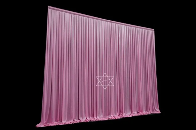 3m*3m backdrop for any color Party Curtain festival Celebration wedding Stage Performance Background Drape Drape Wall valane backcloth