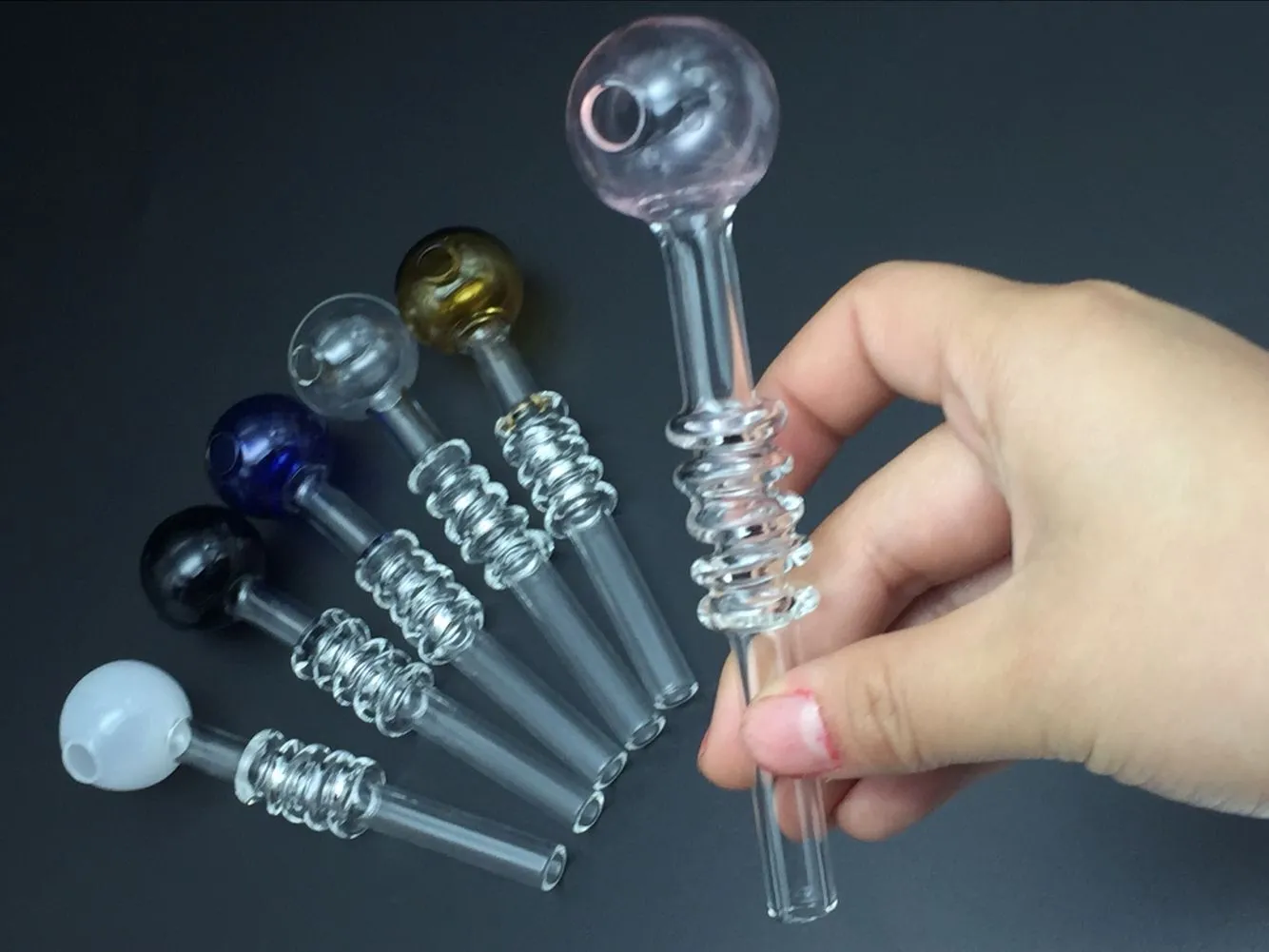 Punho Da Tubulação De Acrílico Para 9mm Filtro Tubo De Tabaco Titular