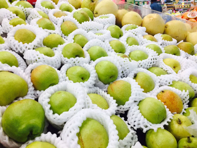 290 Filets De Protection En Mousse Pour Fruits Et Légumes | Taille 14x7cm | Anti-choc, Élastique | Pour Transport Et Stockage