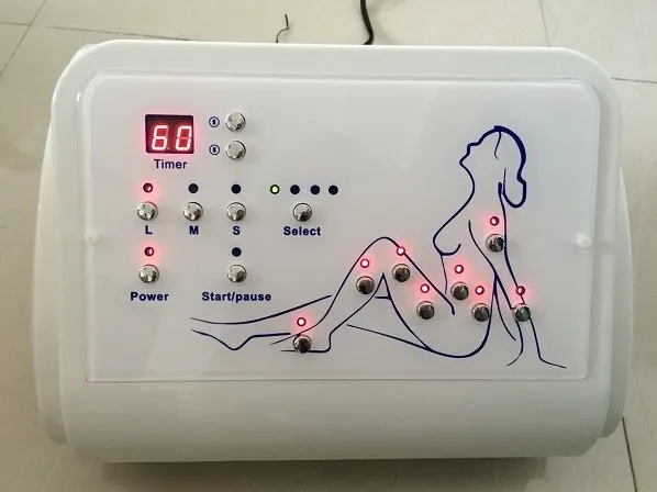 Electric Presoterapia Lufttrycksmassage Bantning Lymfatisk dränering Lufttryckfot Full Body Massager Machine