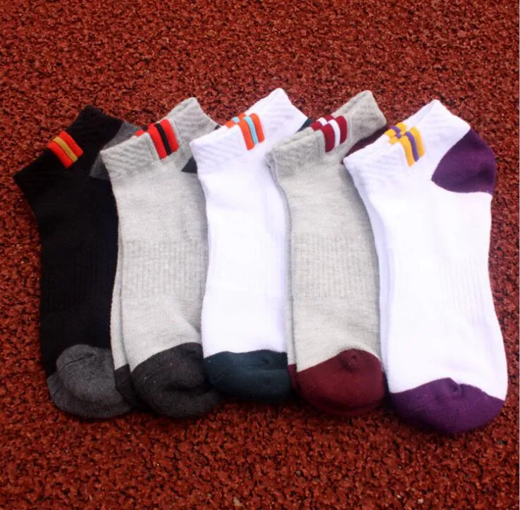 Cheap men sports crew socks summer outdoor sports breathable short sock cotton ankle breathable sock for women girls boys wholesale