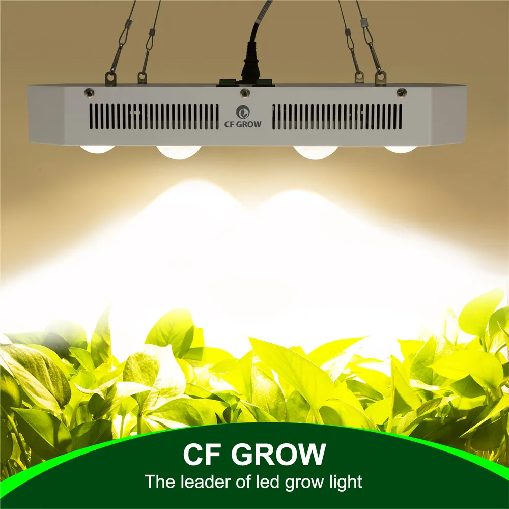 CTZ-X6 COB LED تنمو ضوء طيف كامل 900W 3500K مزيج 5000K = HPS مصباح المتزايد ل النبات الداخلي الخضار الإضاءة