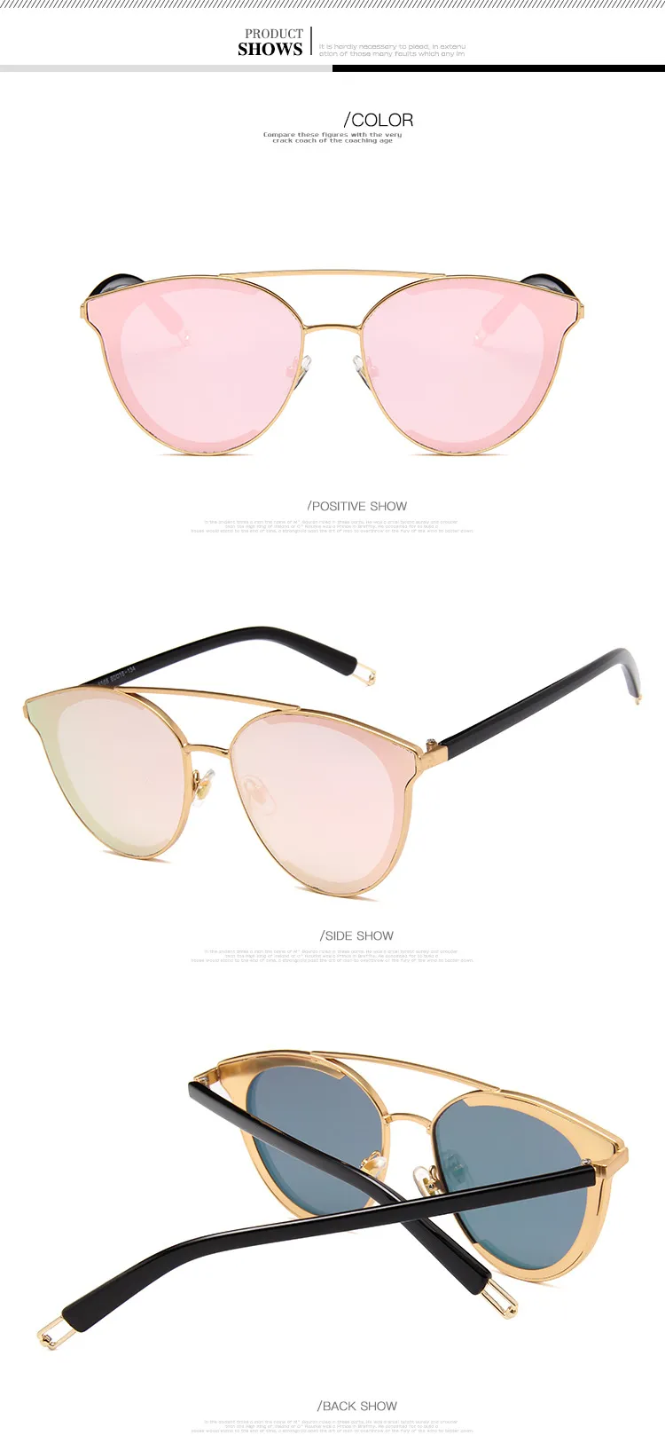 DHgate High Quality Metal Frame UV400 Sunglasses for Men and Women with Double Rim Mirror Lenses Stylish Eyewear with Free Cases and Box Fashion Accessories