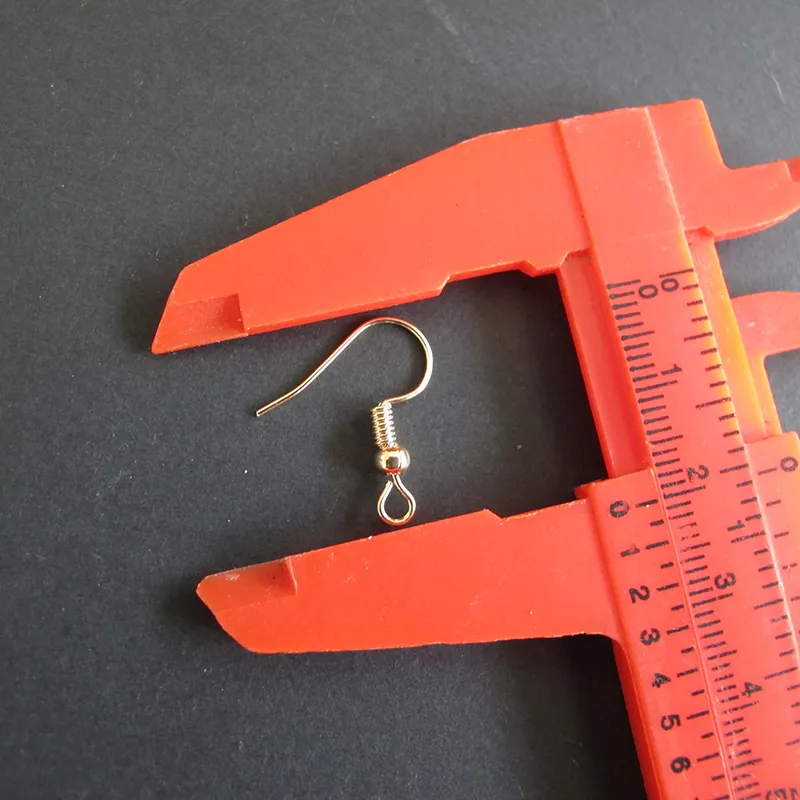 / DIY Earring delar Örhängen Clasps Hooks Findings Komponent DIY Smycken Tillbehör Legering Hook Ear Wire Smycken Partihandel