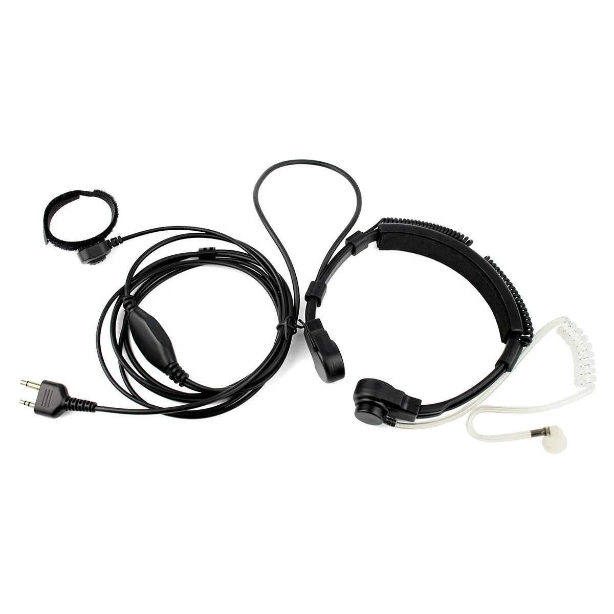 20 stks Microfoon In-Ear Vinger PTT Oortelefoon voor Midland LXT210 GXT600 GXT650 MD