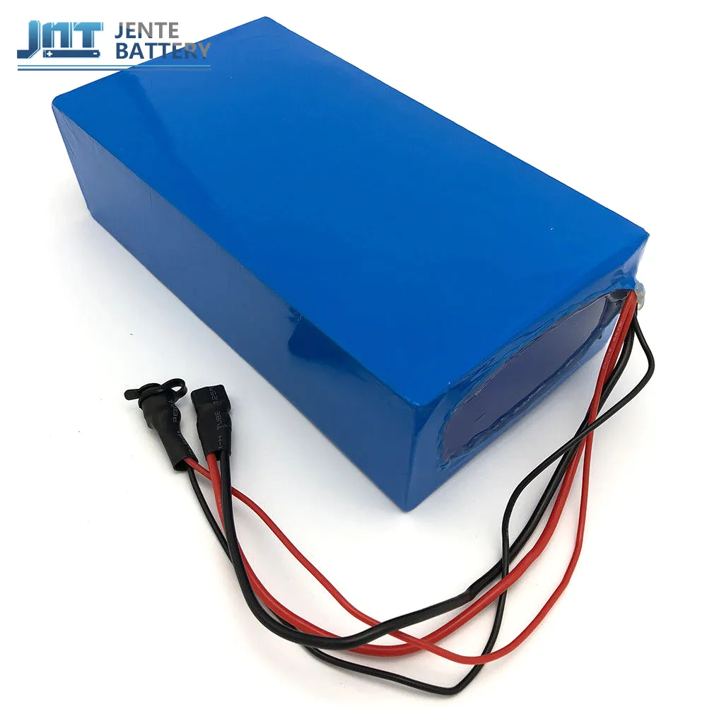 Gratis verzending naar AU EU US 72V 43.5Ah batterij 18650 Lithium batterij voor 1500W / 2000W / 3000W Motor + BMS + 4A-oplader