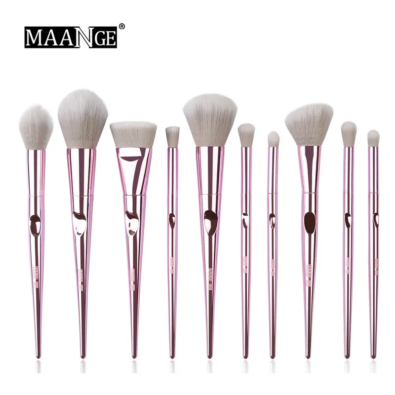 MAANGE Wet And Wild Makeup Brushes Set Powder Foundation Eye Shadow ...