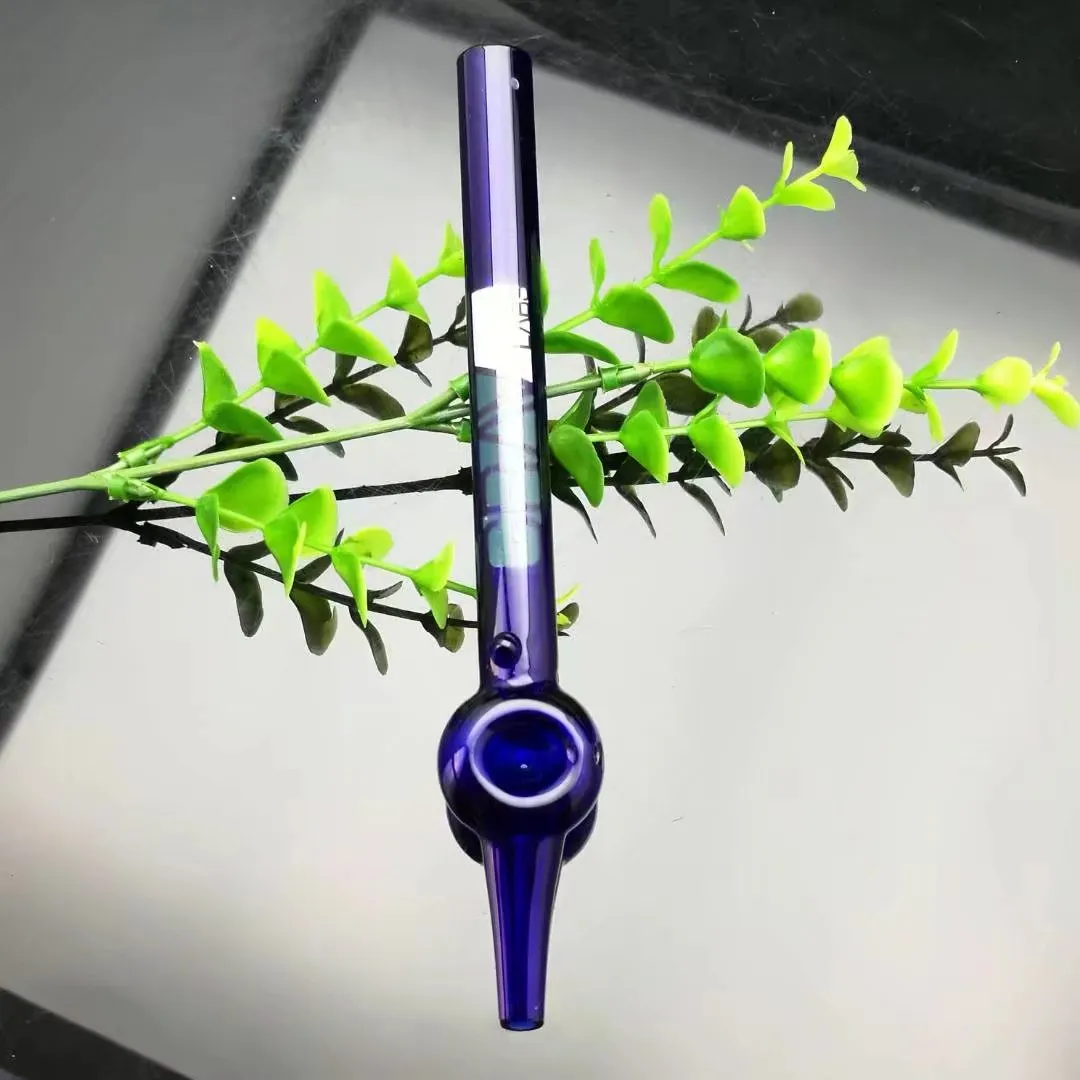 Color pointed glass belt logo , Wholesale Glass bongs Oil Burner Glass Pipes Water Pipes Oil Rigs Smoking