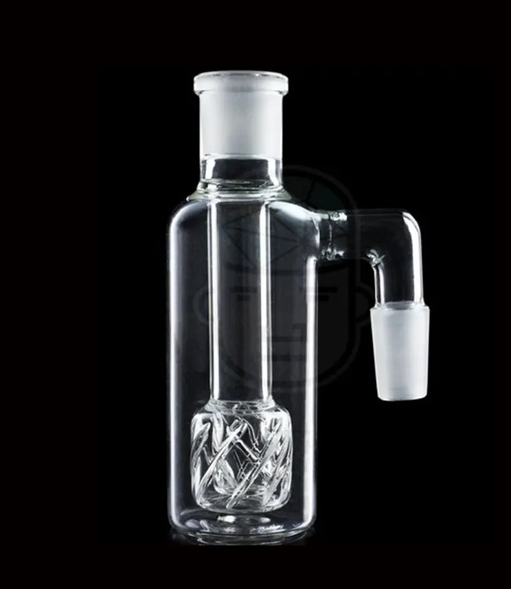 14mm 18mm ash catcher for glass water bong 45 90 degree encased shower head hammerhead box perc