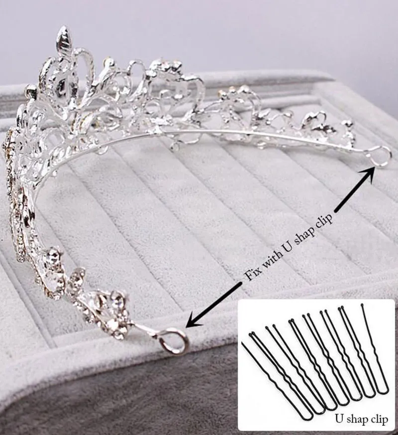 Diadèmes et couronnes en gros accessoires de cheveux de mariage diadème couronne de mariée diadèmes de mariage pour ornements de cheveux de mariées