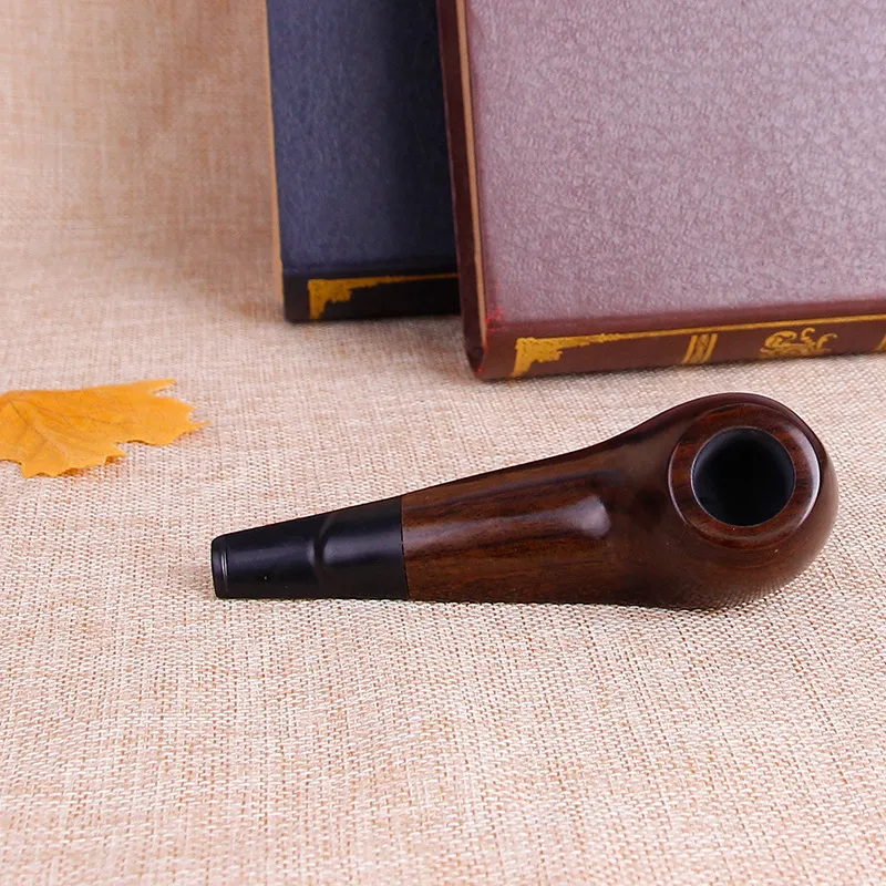 Ebony bent handle cleaning pipe pipe smoking spot wholesale