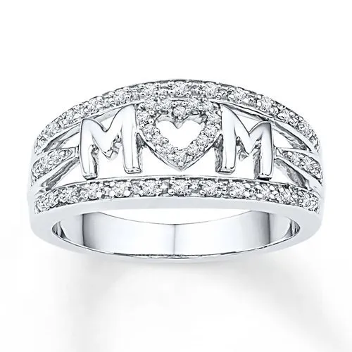 Elegante Form Krone Diamant Ringe Schmuck Kristall Offene Ringe für Frauen Schöne Geschenke Muttertag Freies Schiff