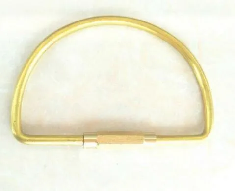 Messing Schlüsselanhänger EDC Taille Schlüsselhalter, Schlüsselanhänger Ring Schlüsselanhänger aus reinem Kupfer