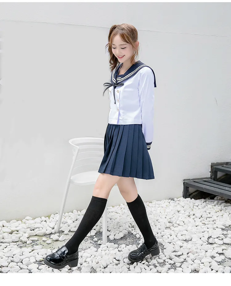 Sailor Dress Anime School Girl Dress Up Sailor Outfit Aesthetic