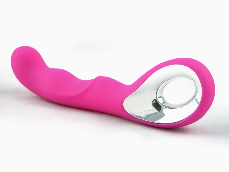 2018 USB Vibratore Ricaricabile Bacchetta Magica Clit G-Spot Orgasmo Squirt Massager Masturbazione Femminile Giocattoli Del Sesso per le Donne Rosa / Viola