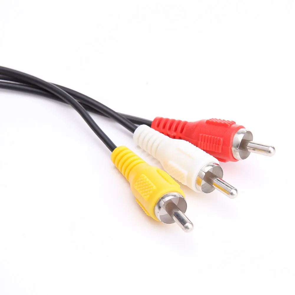 Nyaste AV Audio Video A/V TV -kabelkabelkontakt för Nintendo 64 N64 GAMECUBE NGC SNES SFC Controller Console