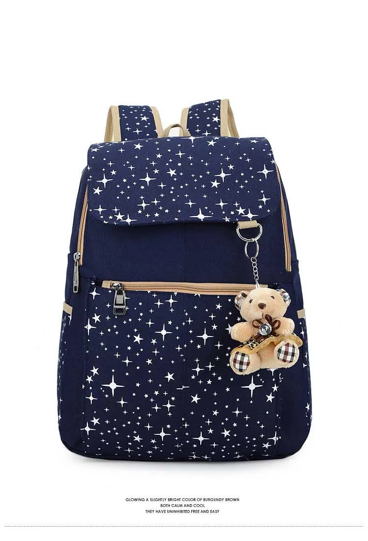 Wholesale 2018 Large Capacity Cute Backpack With Bear School Bags For ...