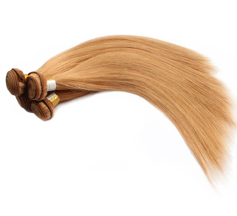 S 7A 100% Indian Remy Human Hair Extensions Weft Hår 50Gram 100Gram Bundle Alternativ 18 -22 Multiply Colors325f