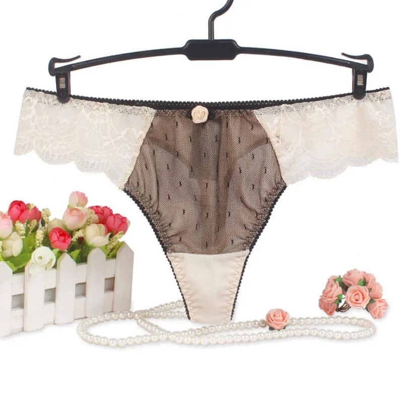 Plus Size Women Panties Underwear Women Thongs G String Tanga Leopard Mesh  Lace Micro Mini Woman Transparent Lingerie From Jacky0818, $1.92