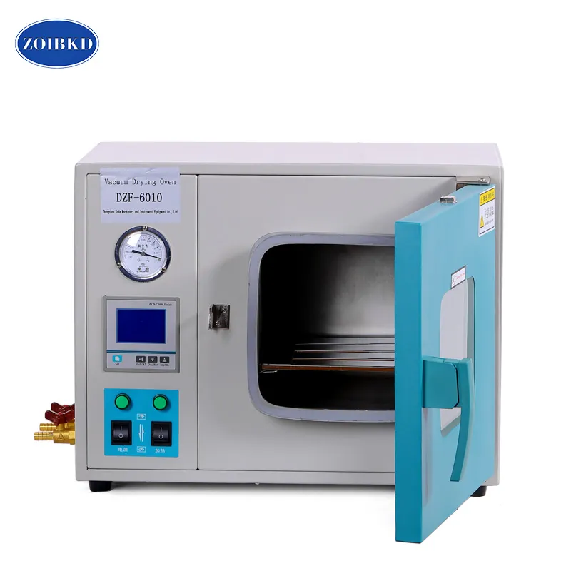 ZOIBKD Lab Supplies DZF-6010 Stainless Steel Small Industrial Laboratory Vacuum Drying Oven 0.28Cu Ft 8L Digital
