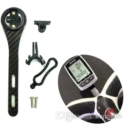 Uchwyt do montażu komputera z węglem Clamp Rower BikeBar Extension Adapter Do Garmin Edge GPS do akcesoriów drogowych bohaterów