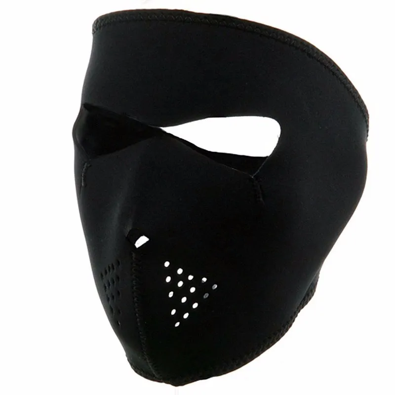 Winter Exercise Mask Cycling Full Face Ski Mask Windproof Outdoor Bicycle Bike Running Black Hot Sale