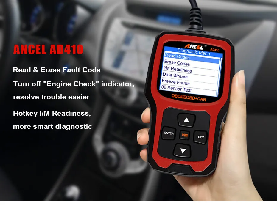 OBD2 Automotive Scanner Ancel AD410 Diagnostic Scanners with Russian_01